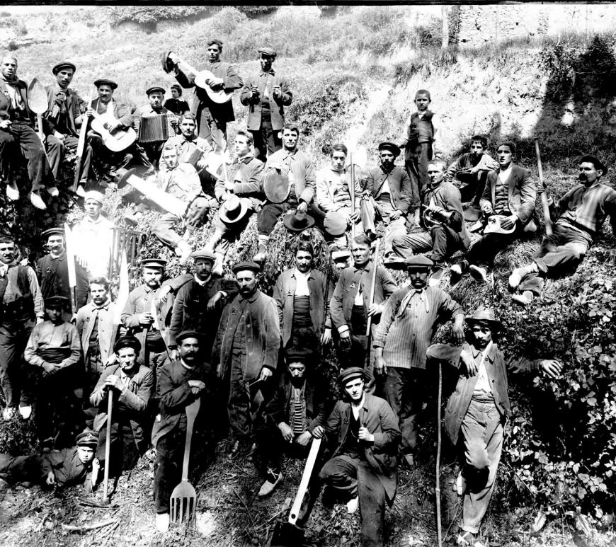 Retrat de grup, s.d. (ACGAX. Fons Sadurní Brunet Pi. Autor: Sadurní Brunet)