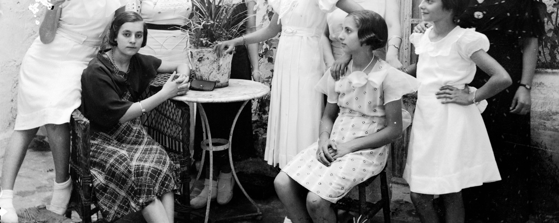 Retrat de grup, c. 1933 (ACGAX. Fons Sadurní Brunet Pi. Autor: Sadurní Brunet)